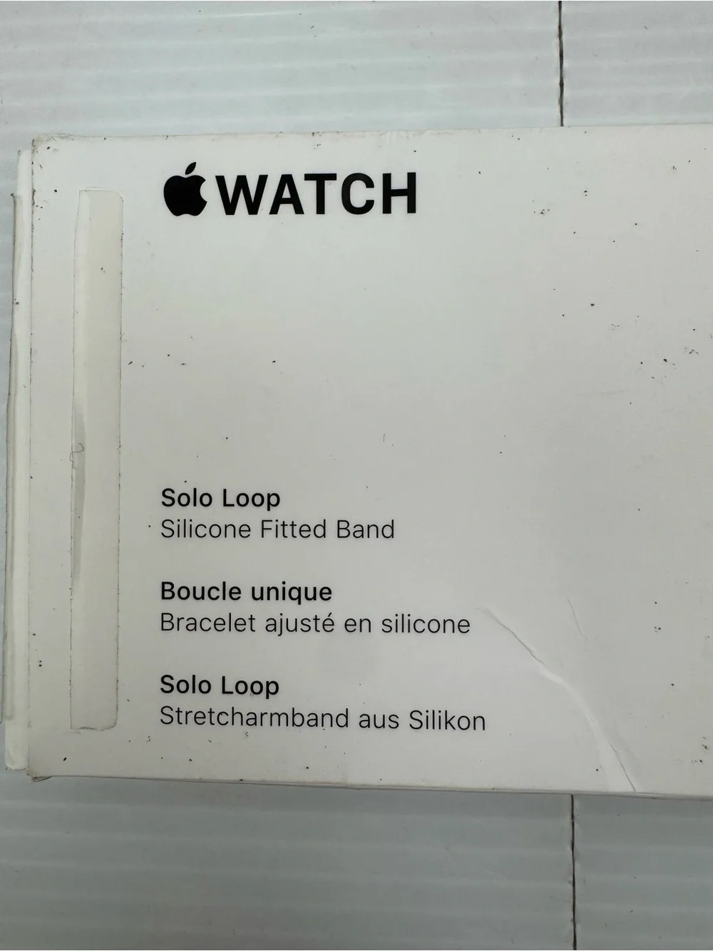 Apple Watch Silicon Solo Loop Band 44mm size 8 Watch 4 5 6 7 8 SE MYT42FE/A  REA